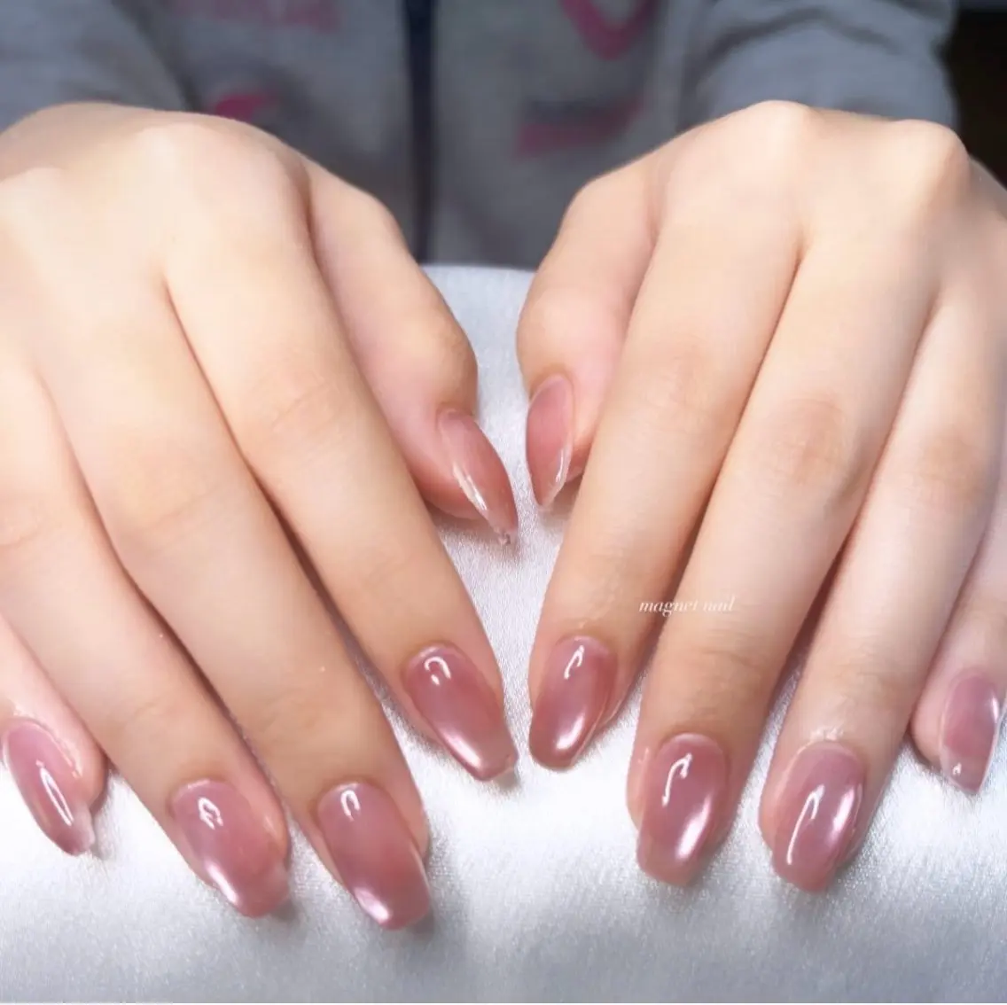 セミロング ハンドネイル soin.nail aiのネイルデザイン