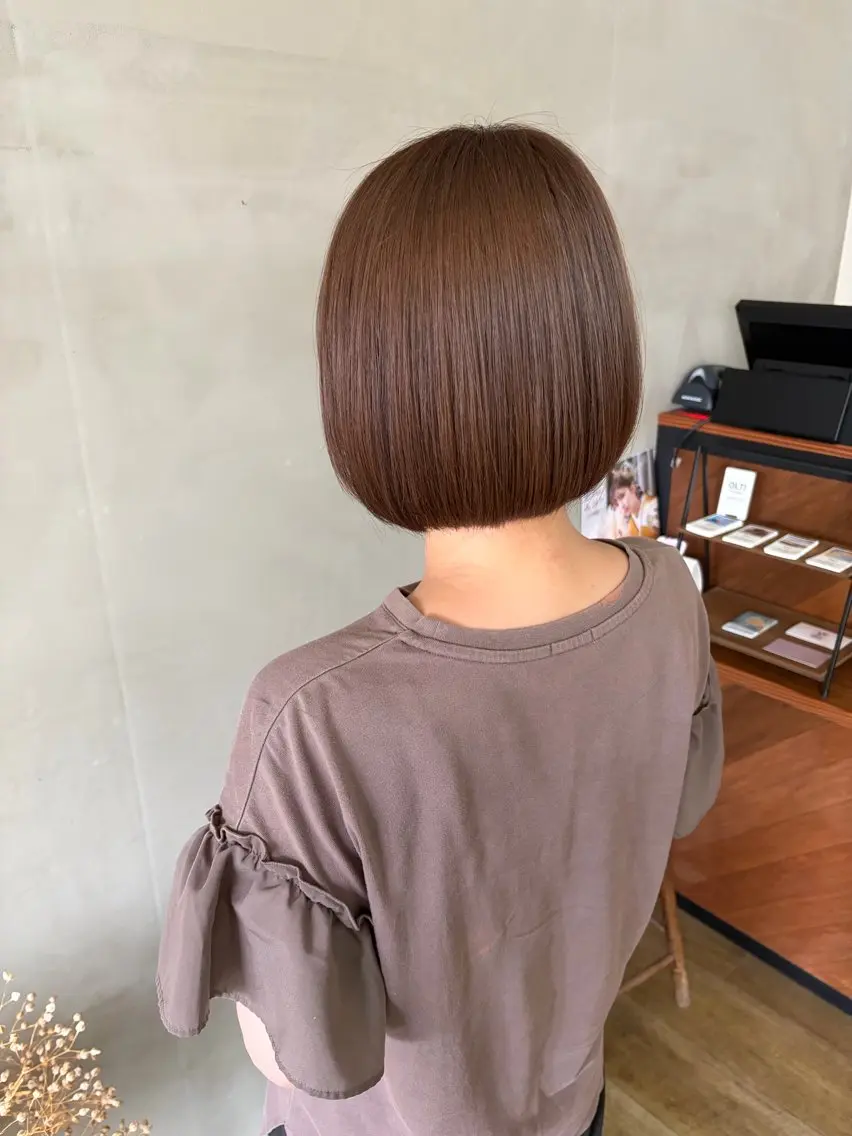 ショート 石江 奈琉のヘアスタイル