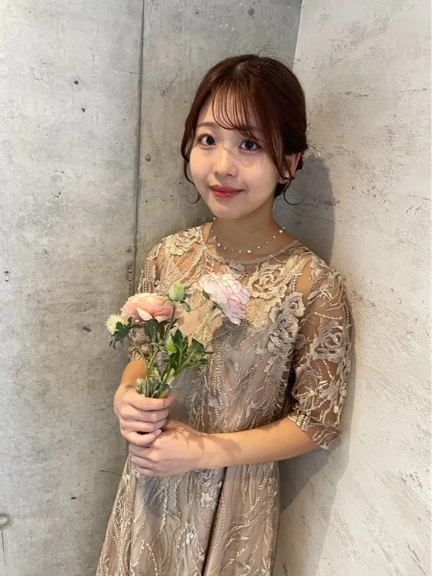 ロング ヘアアレンジ ヘアセット 美髪× ヘアセット✨Araiのヘアスタイル