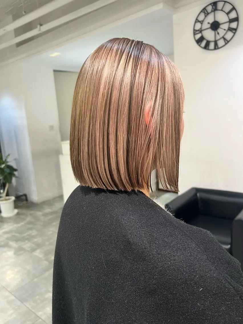 ショート カラー カット ヘアカラー トリートメント 似合わせ特化 /馬場 翼のヘアスタイル
