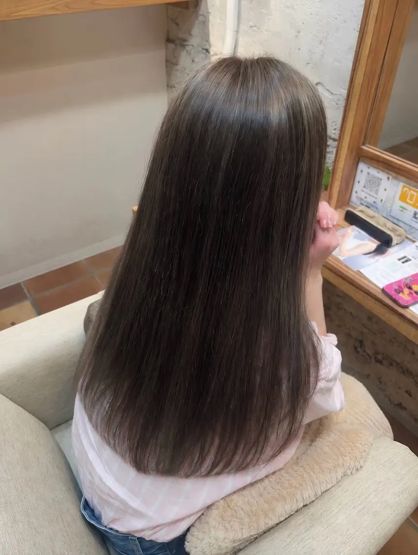 ロング 廣瀬 京花のヘアスタイル