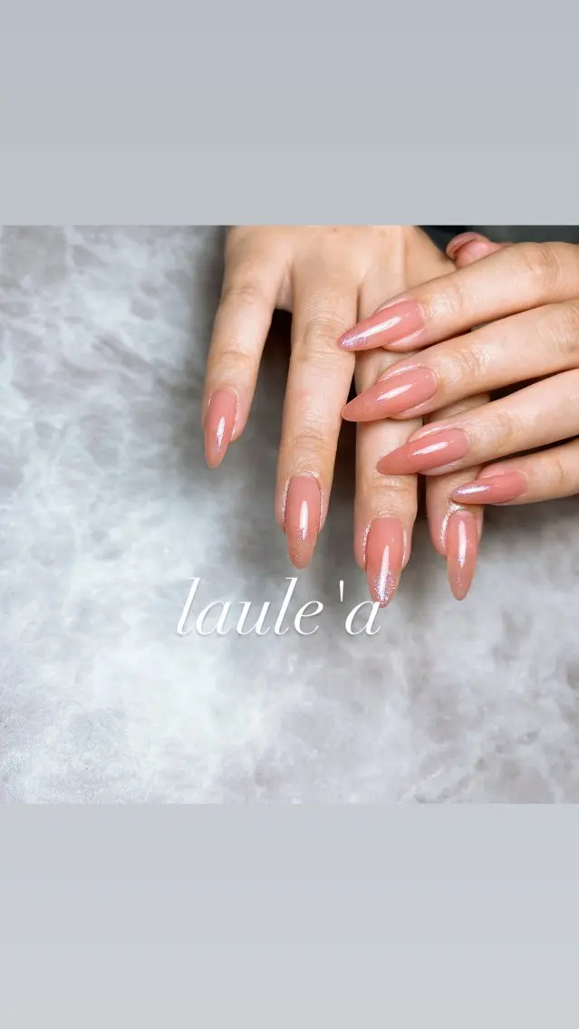 ネイル ラメ(グリッター) ハンドネイル laule'a 𓆸 “ラウレア”のネイルデザイン