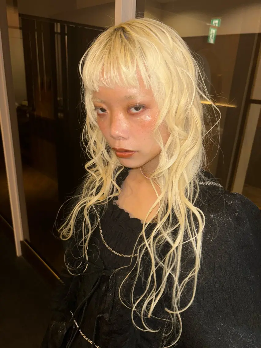 カラー ヘアカラー トリートメント ブリーチなしカラー/ ボブ//おとは🌱のヘアスタイル