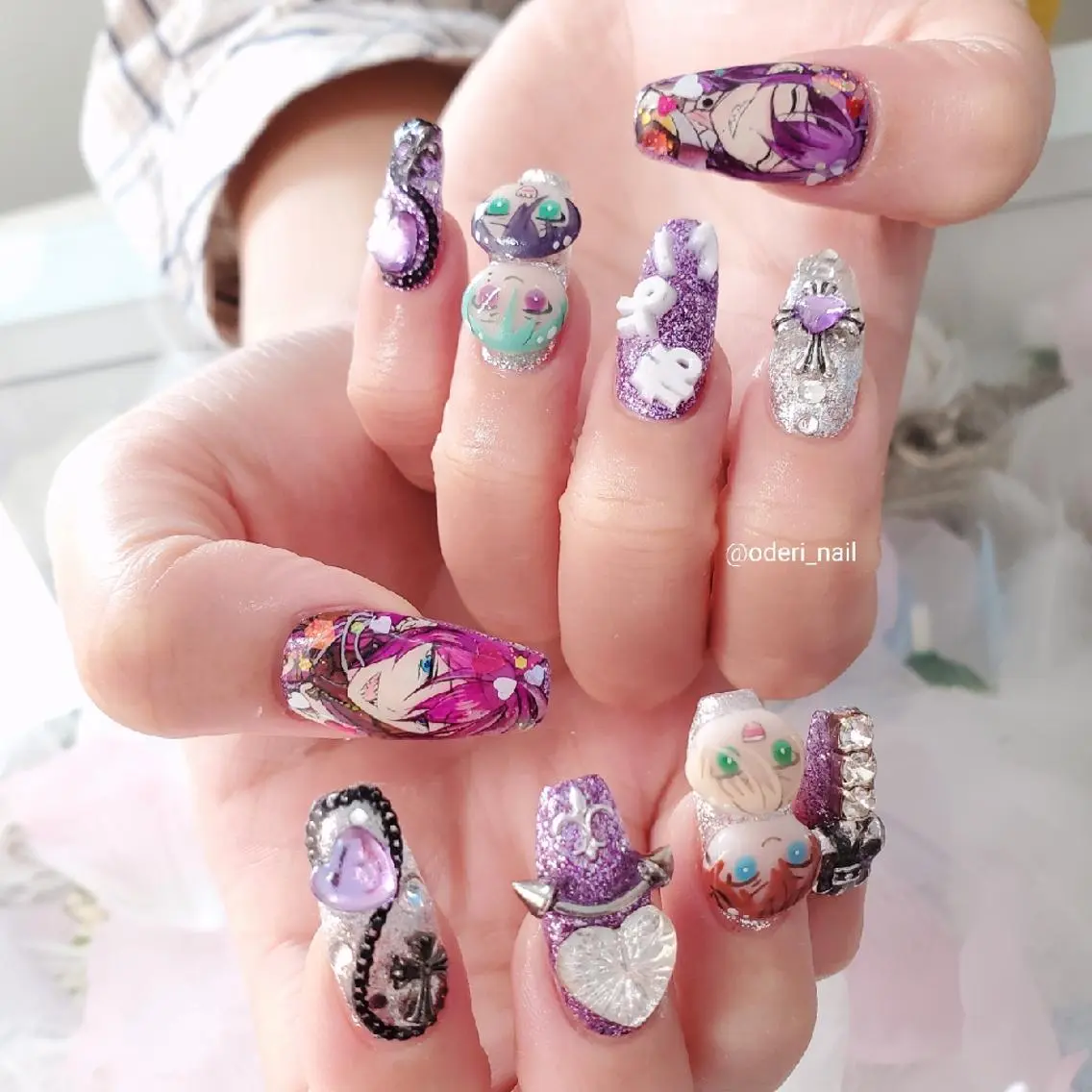 ネイル アートネイル ジェルネイル おで@ oderi_nailのネイルデザイン