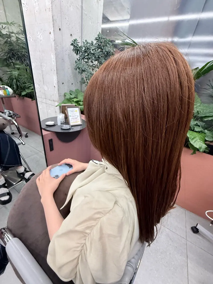 ロング カラー カット ヘアカラー 【艶カラー✨】 YASUのヘアスタイル