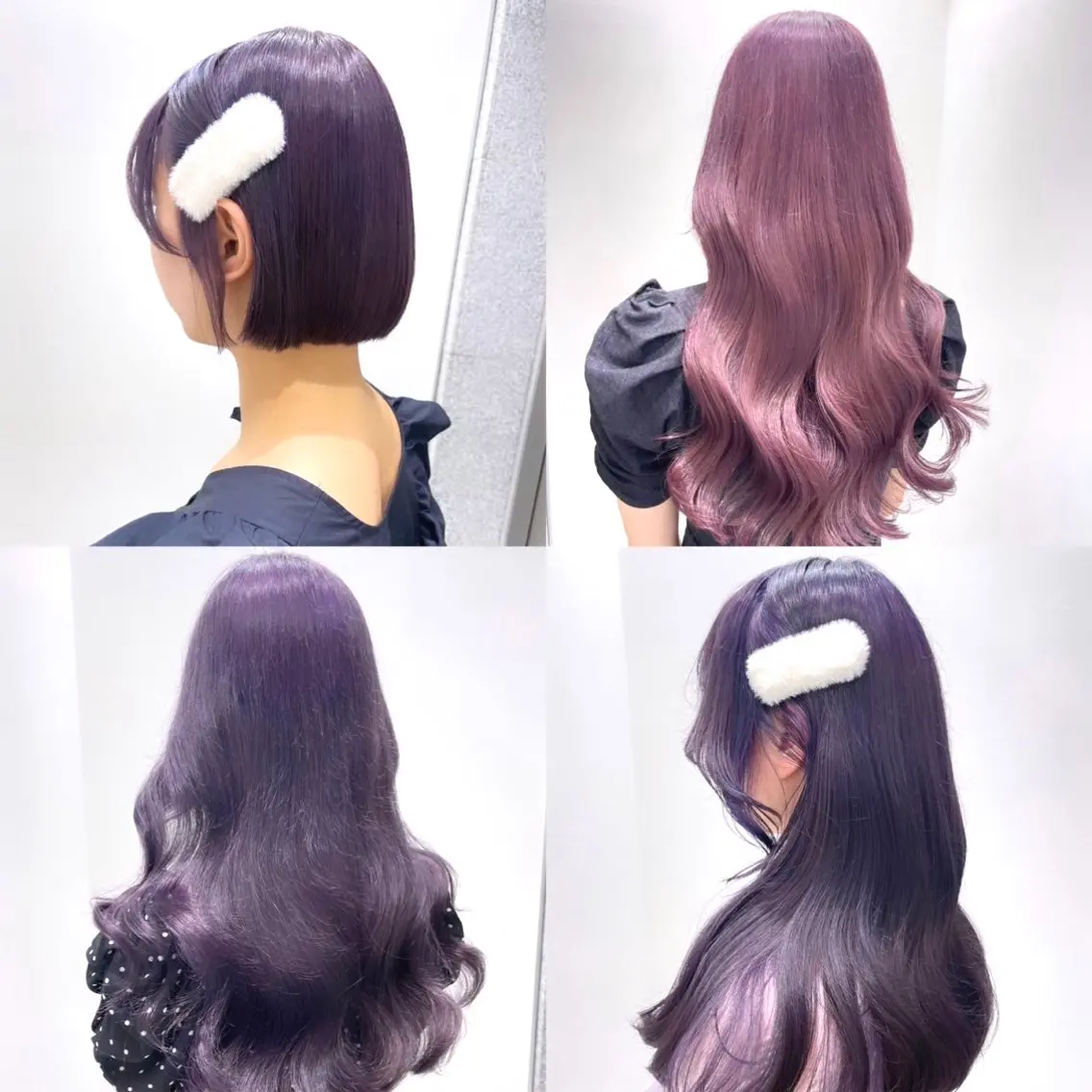 ロング カラー ヘアアレンジ ヘアカラー トリートメント 𝘳𝘺𝘰𝘬𝘢 髪質改善/ブリーチのヘアスタイル