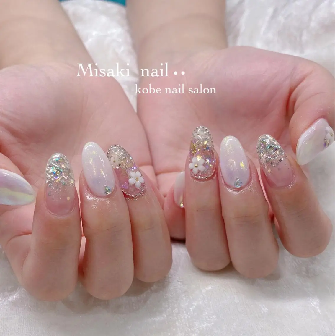 ネイル 韓国ネイル ワンホンネイル ハンドネイル nailsalon miinailsのネイルデザイン