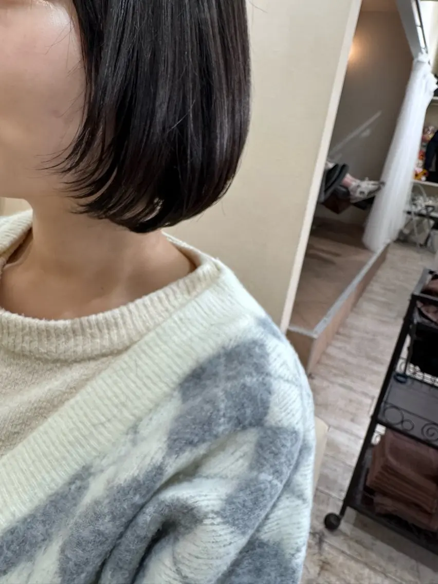 ショート カラー ヘアアレンジ ボブレイヤー ボブ 顔まわりレイヤー 髪質改善 レイヤーカット カット ヘアカラー トリートメント 新越谷noble店長 松本拓也▶◀*.のヘアスタイル