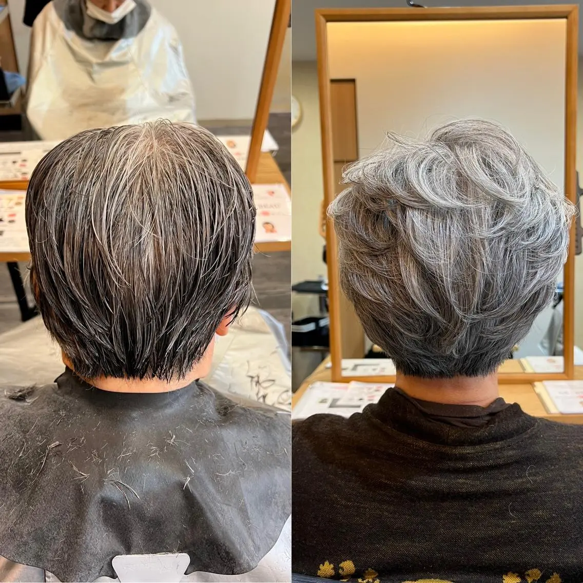 ショート パーマ 美容室 LA BEAU大塚店のヘアスタイル