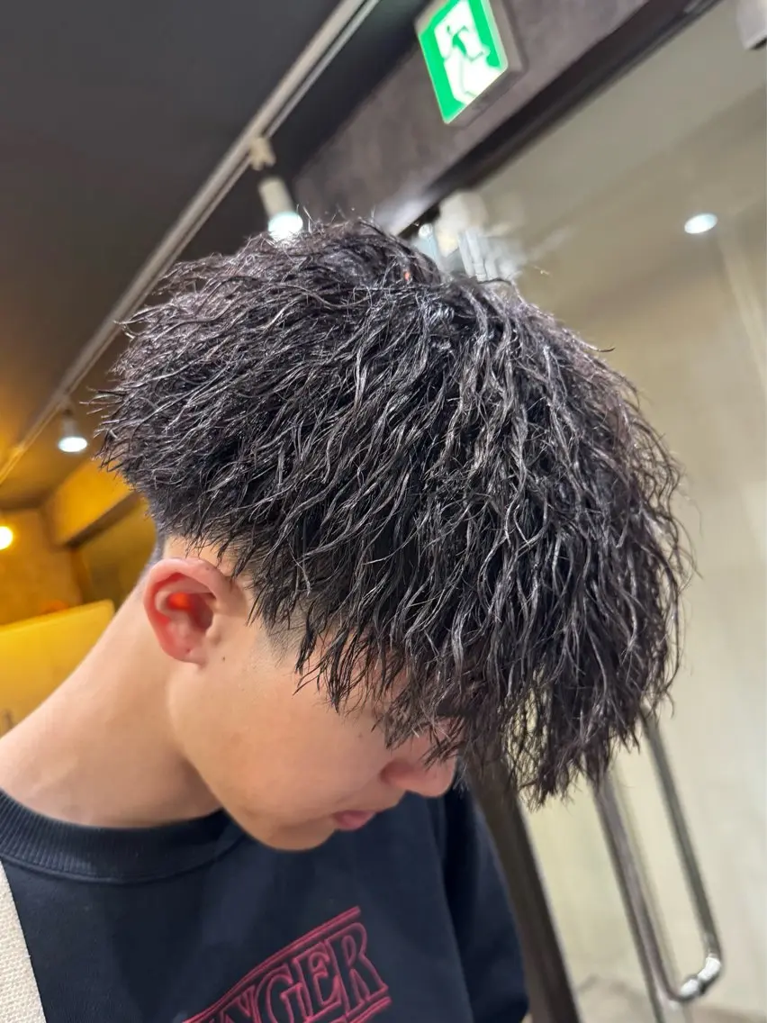 【メンズ新規限定】🔥ツイストスパイラルパーマモデル🔥（men's/メンズパーマモデル/新小岩メンズ）の写真