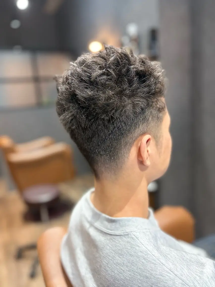 メンズ スパイキーショート カット CAFNE ✂︎のヘアスタイル