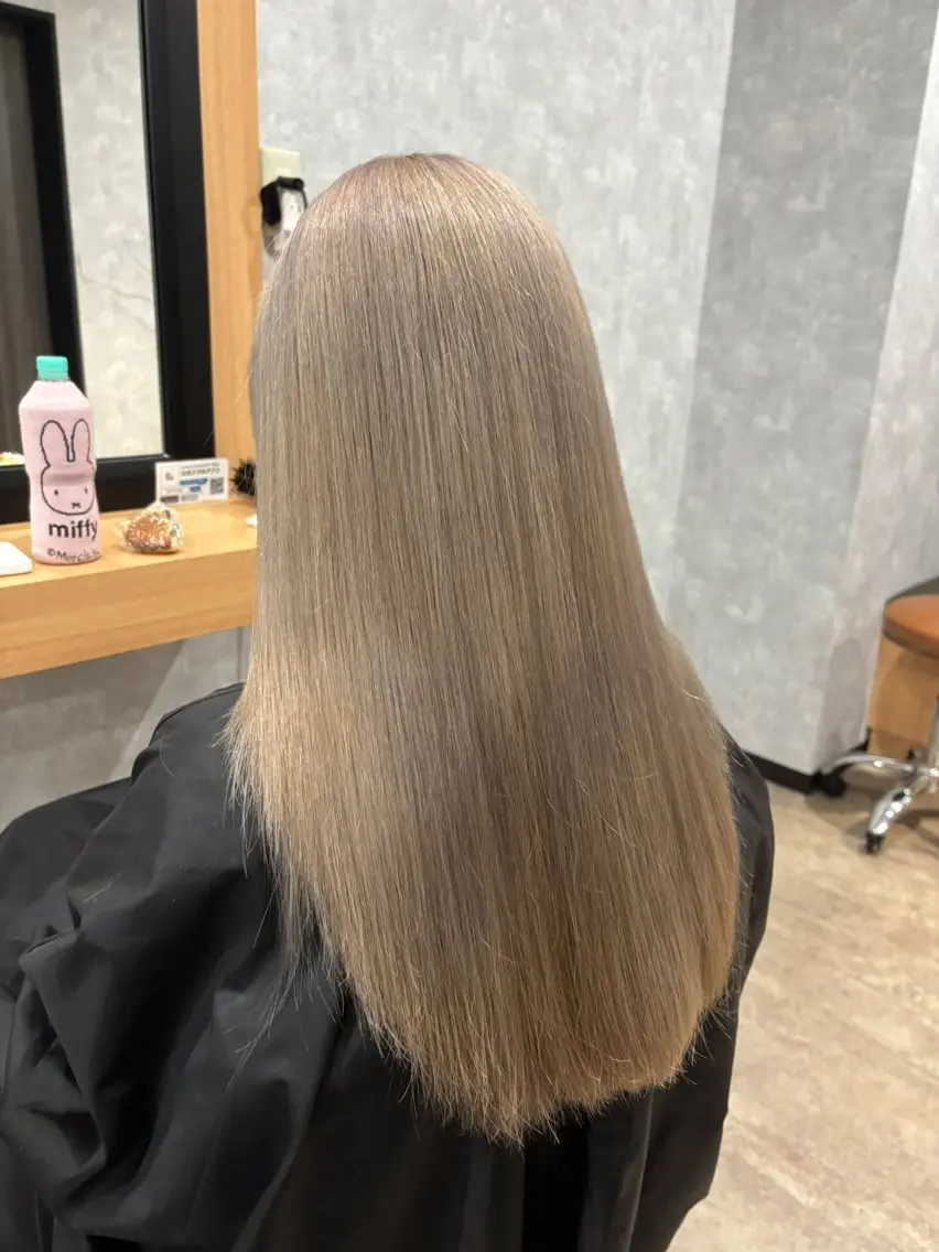ロング カラー カット ヘアカラー トリートメント 🌐NATSUMI 🌐【寒色カラー】のヘアスタイル