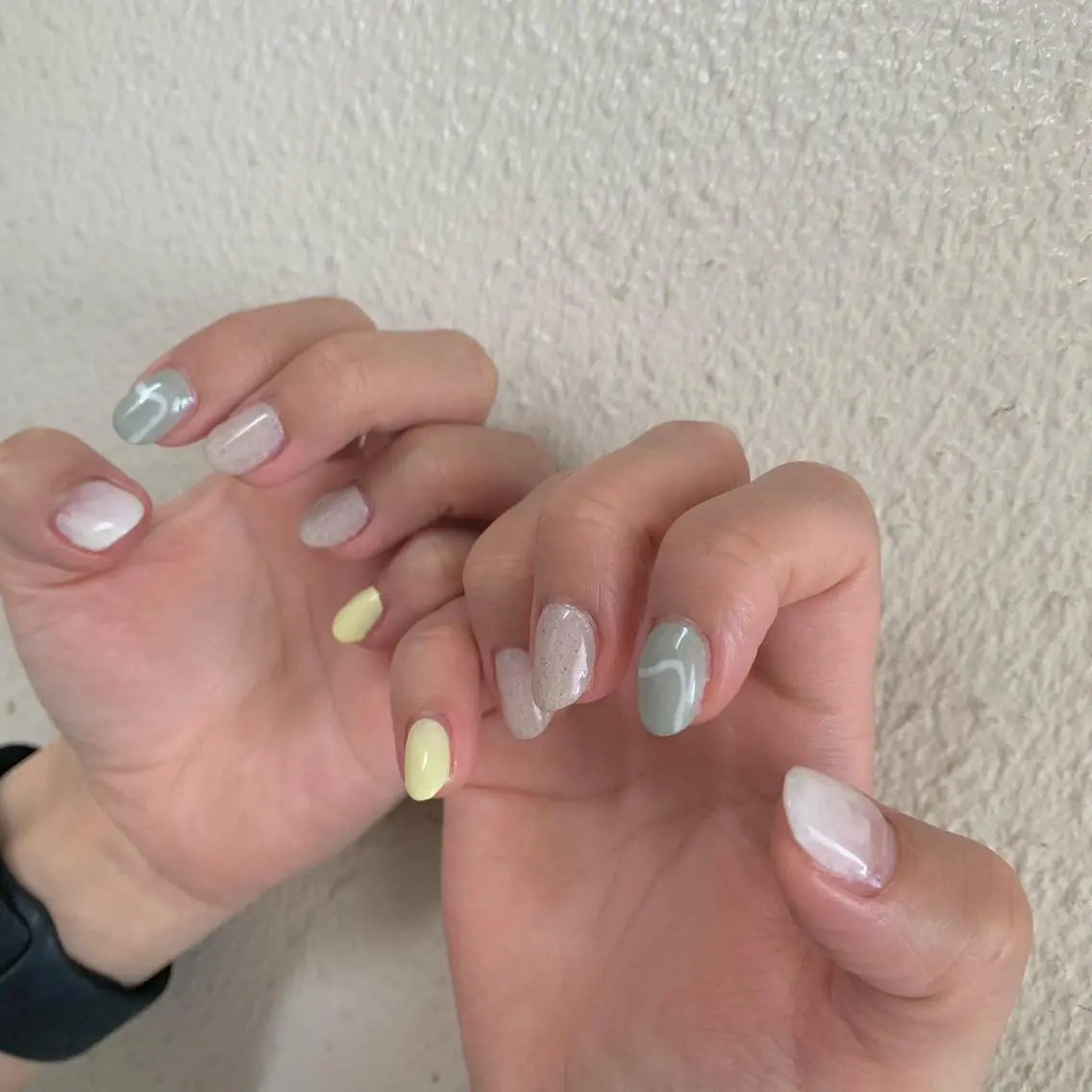 ネイル ピスタチオネイル cocoro nail salonのネイルデザイン