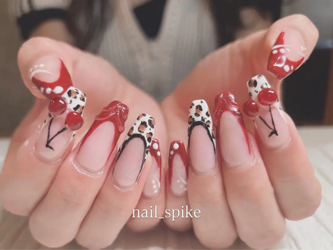 ネイル ハンドネイル nail spikeのネイルデザイン