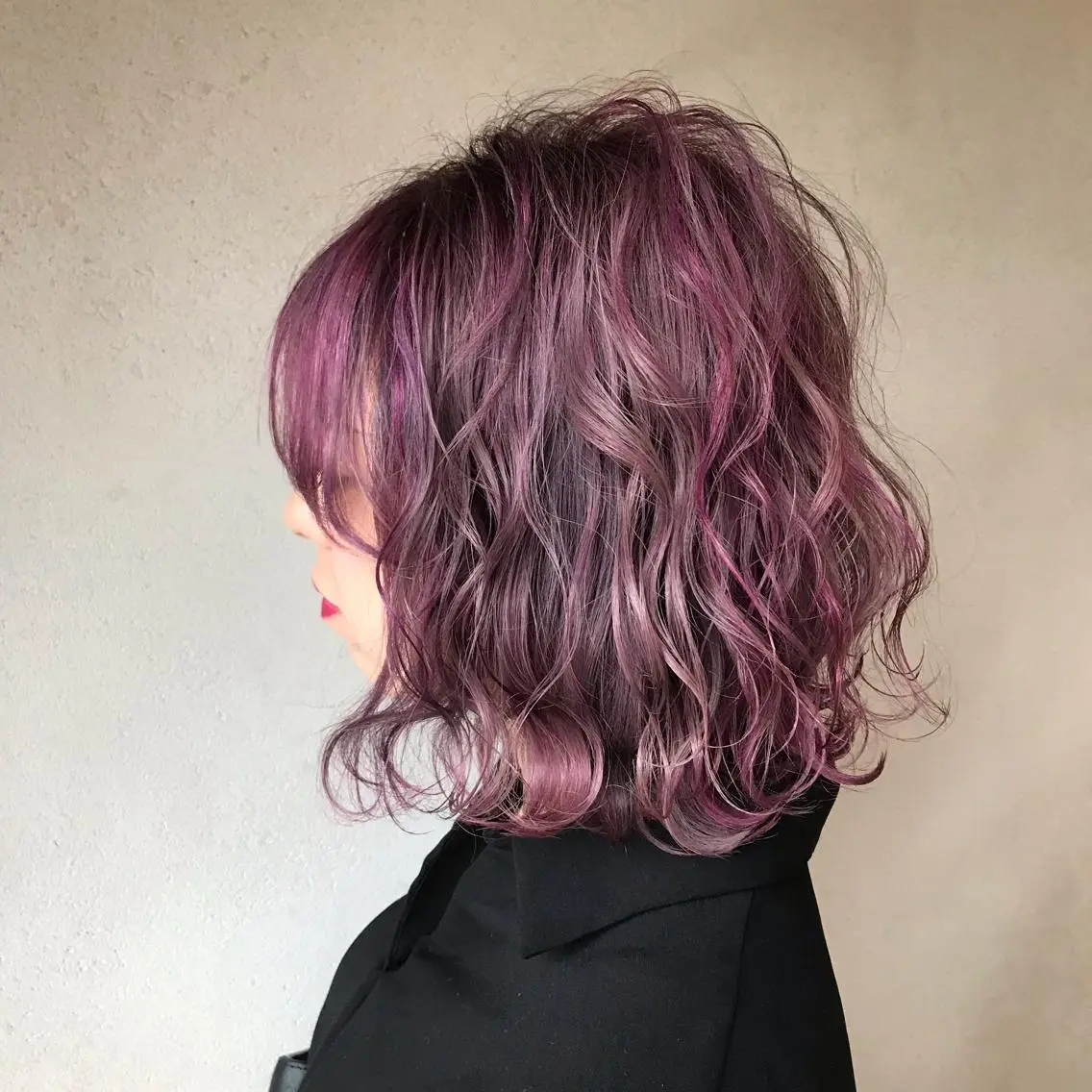 ミディアム 福原 優介のヘアスタイル