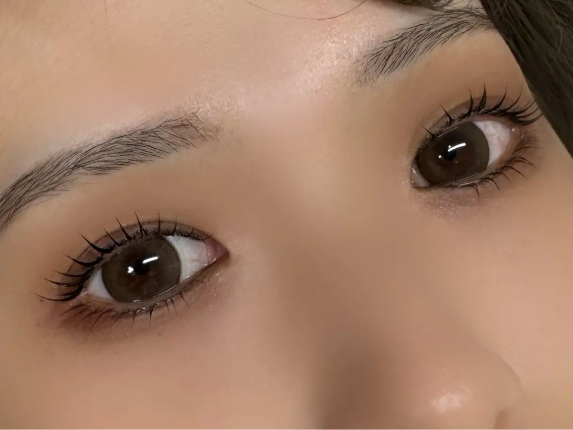 上下まつげパーマの写真