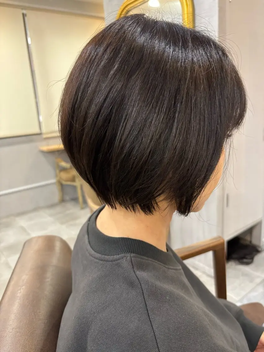 ショート カラー カット ヘアカラー トリートメント ❄️中野侑香❄️ ハイライト/ブリーチのヘアスタイル