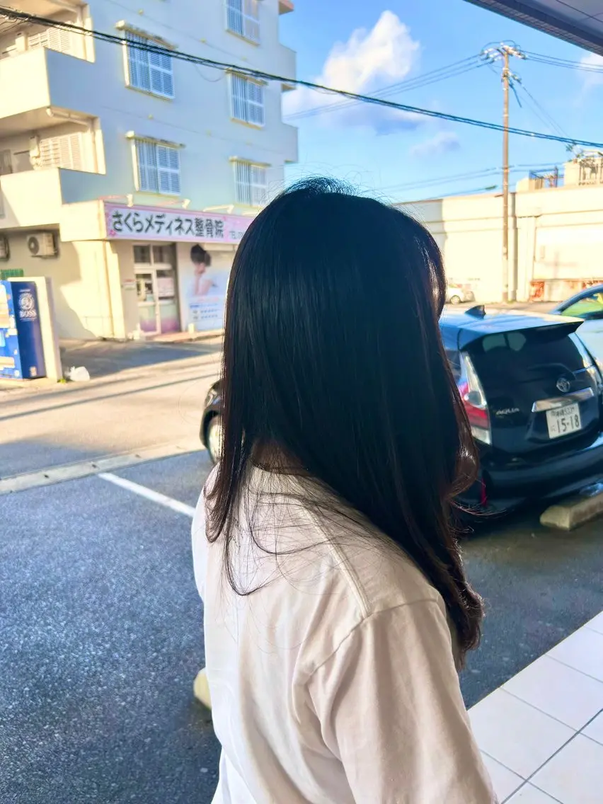 ロング トリートメント 透明感カラー/ début/ゆうとのヘアスタイル