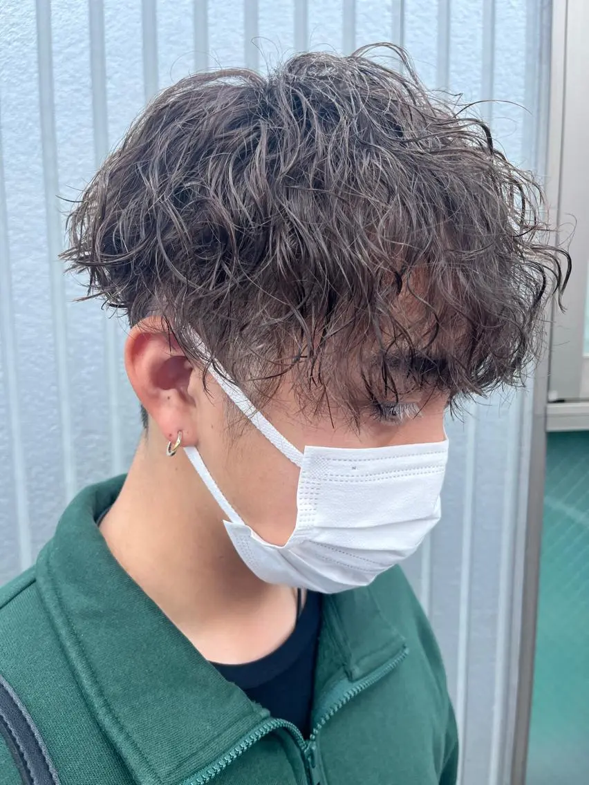 【銀座出身】メンズカット×ツイストスパイラルパーマの写真