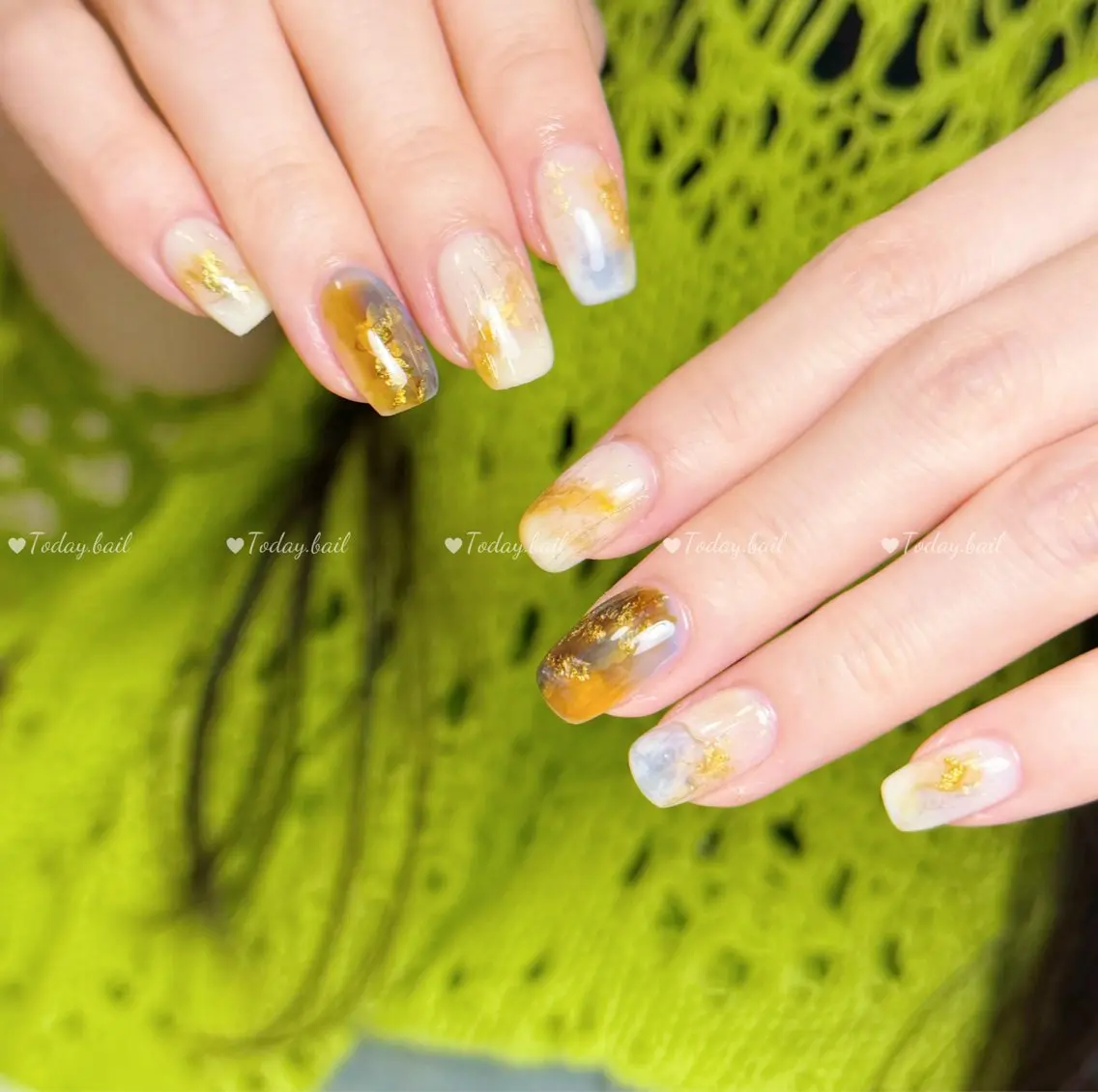 ネイル ハンドネイル 🎀Today nail💅のネイルデザイン