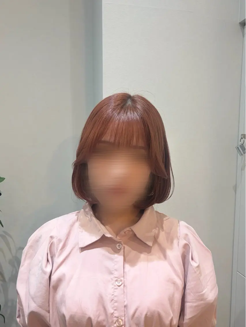 ミディアム カット ヘアカラー ゆうか🐈‍⬛ /SOYON岡崎店のヘアスタイル