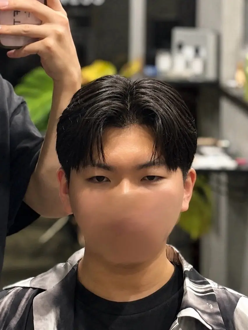 【韓国ヘア完全仕上げ🇰🇷】韓国式カット+パーマ+ダウンパーマの写真