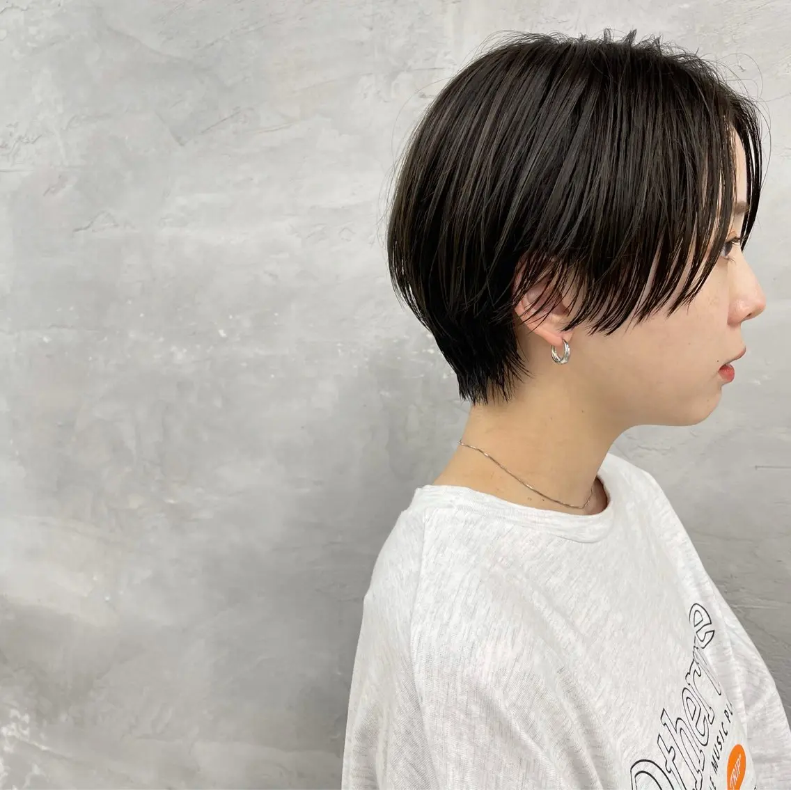ショート カラー ハンサムショート アッシュ ダークアッシュ ショートヘア カット ヘアカラー 田畑 智規のヘアスタイル