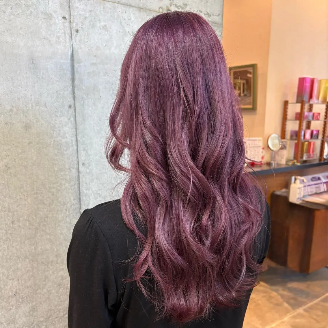 ロング カラー ブリーチ ラベンダーカラー ピンクカラー ピンクラベンダー ヘアカラー モデル募集中🌺 KANONのヘアスタイル
