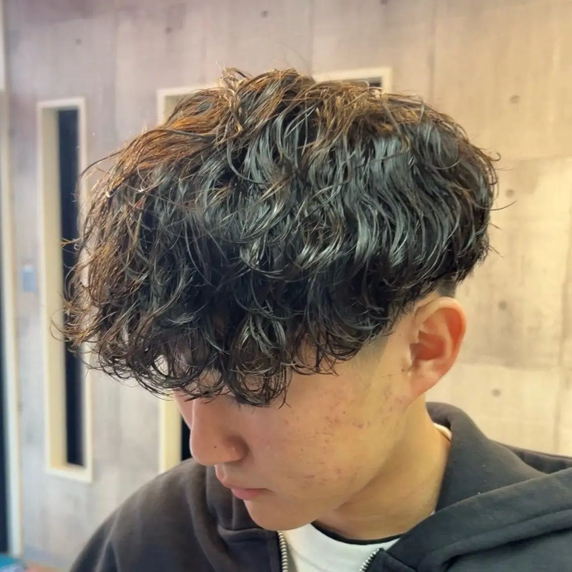 パーマ メンズ MENIN メンズ サロン 望月 涼太のヘアスタイル