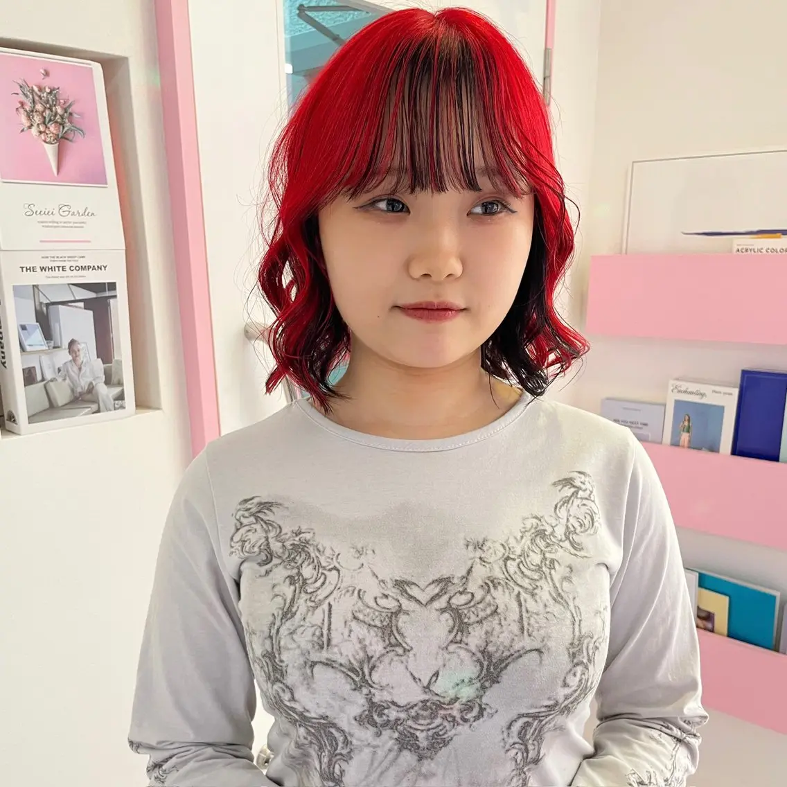 ショート カラー カット ヘアカラー トリートメント ボブ特化✨ 松本竜之介のヘアスタイル