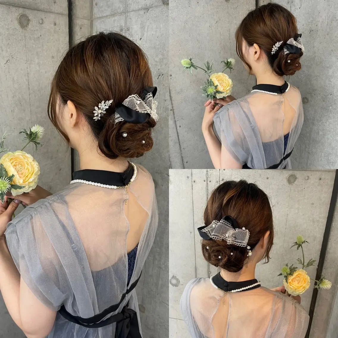 ヘアアレンジ ヘアセット 美髪× ヘアセット✨Araiのヘアスタイル