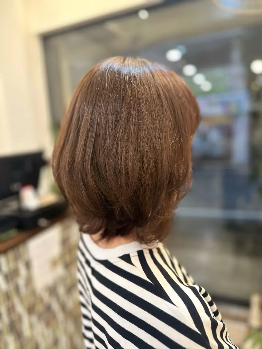 ミディアム カット トリートメント 村上 滉弥のヘアスタイル