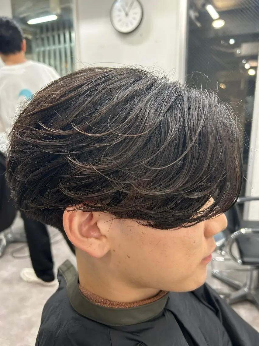 パーマ メンズ カット パーマ トリートメント fifth /たいがのヘアスタイル