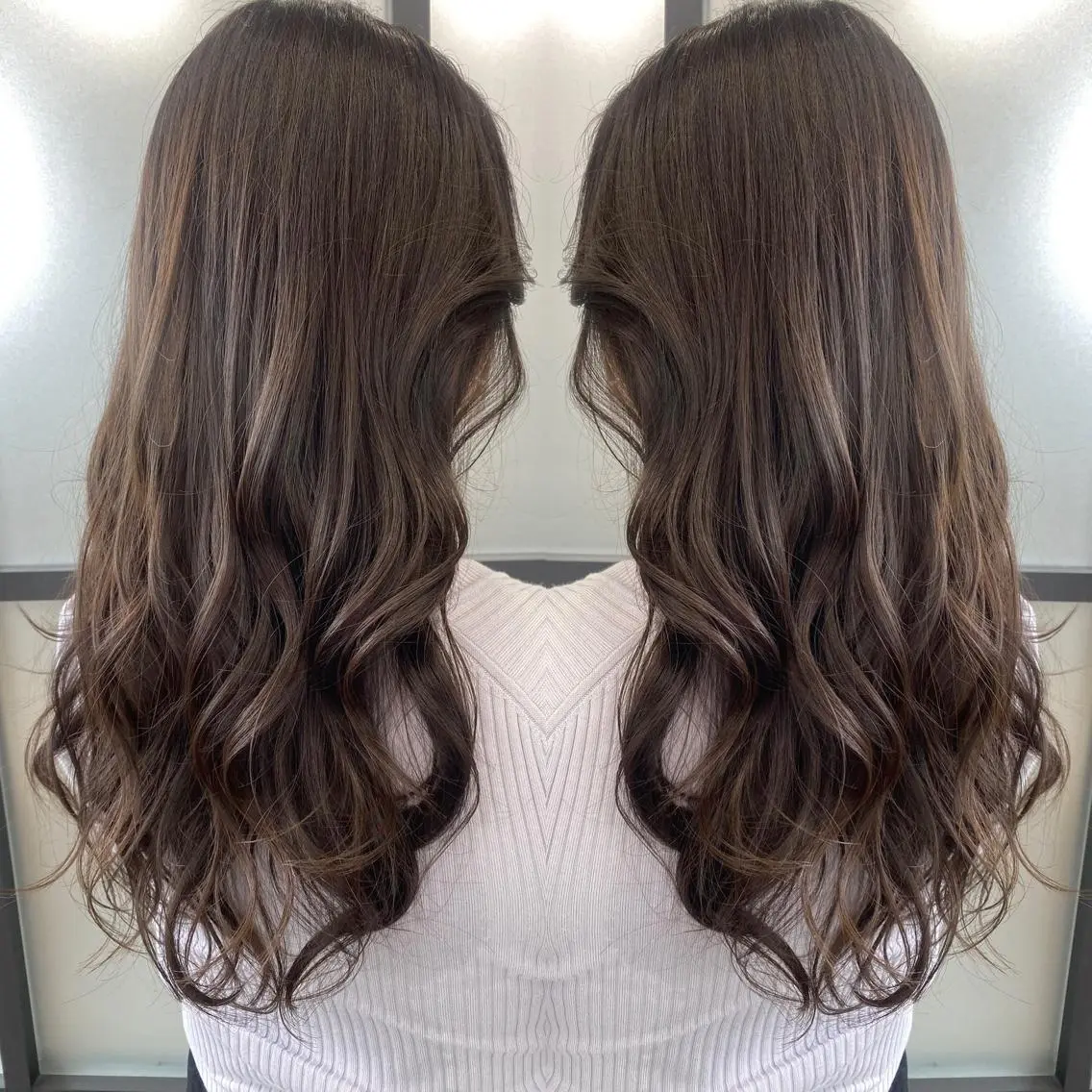 ロング カラー tocca 💜石田愛結💜のヘアスタイル