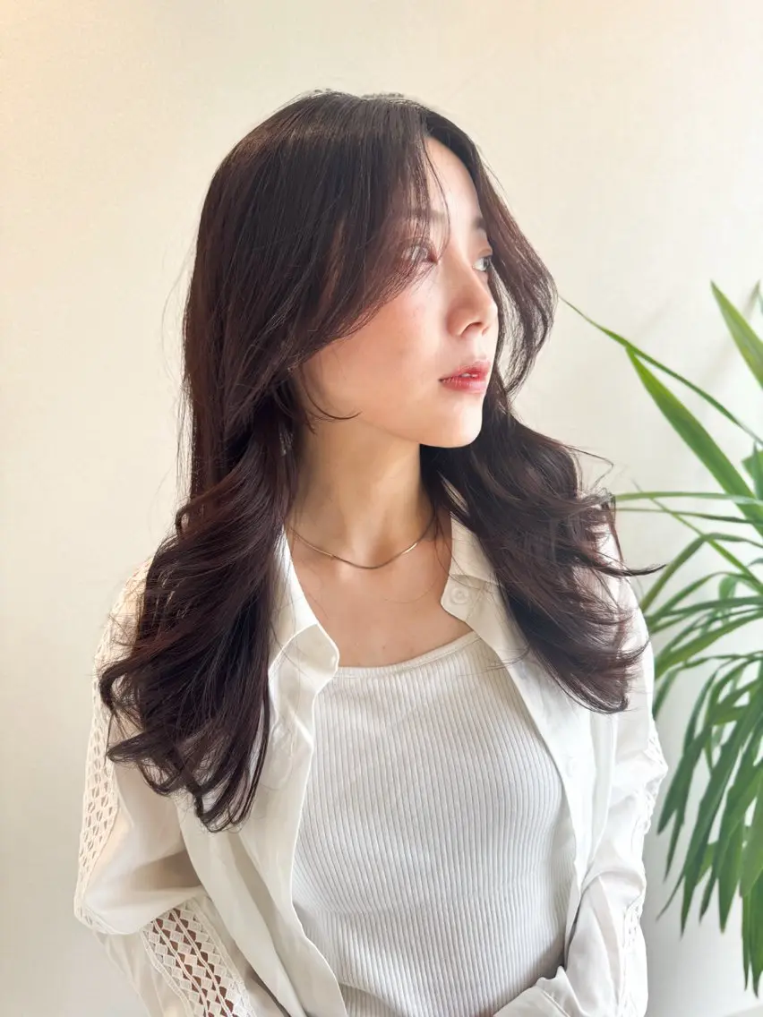 ロング カラー カット パーマ トリートメント ✂️似合わせの魔術師 石田一樹✂️のヘアスタイル