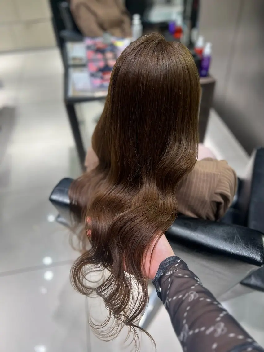 ロング カラー 🧊🪞透明感カラー himeのヘアスタイル