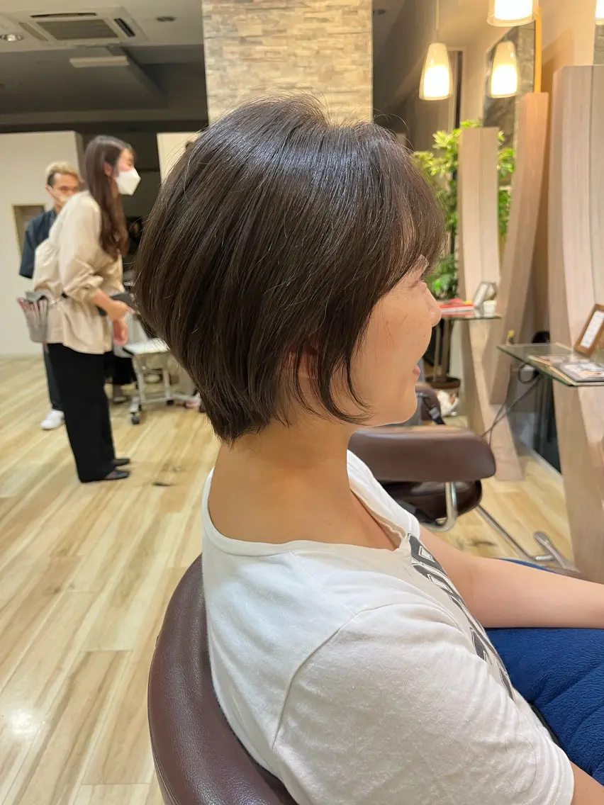 ショート ショートヘア 橘 裕花のヘアスタイル