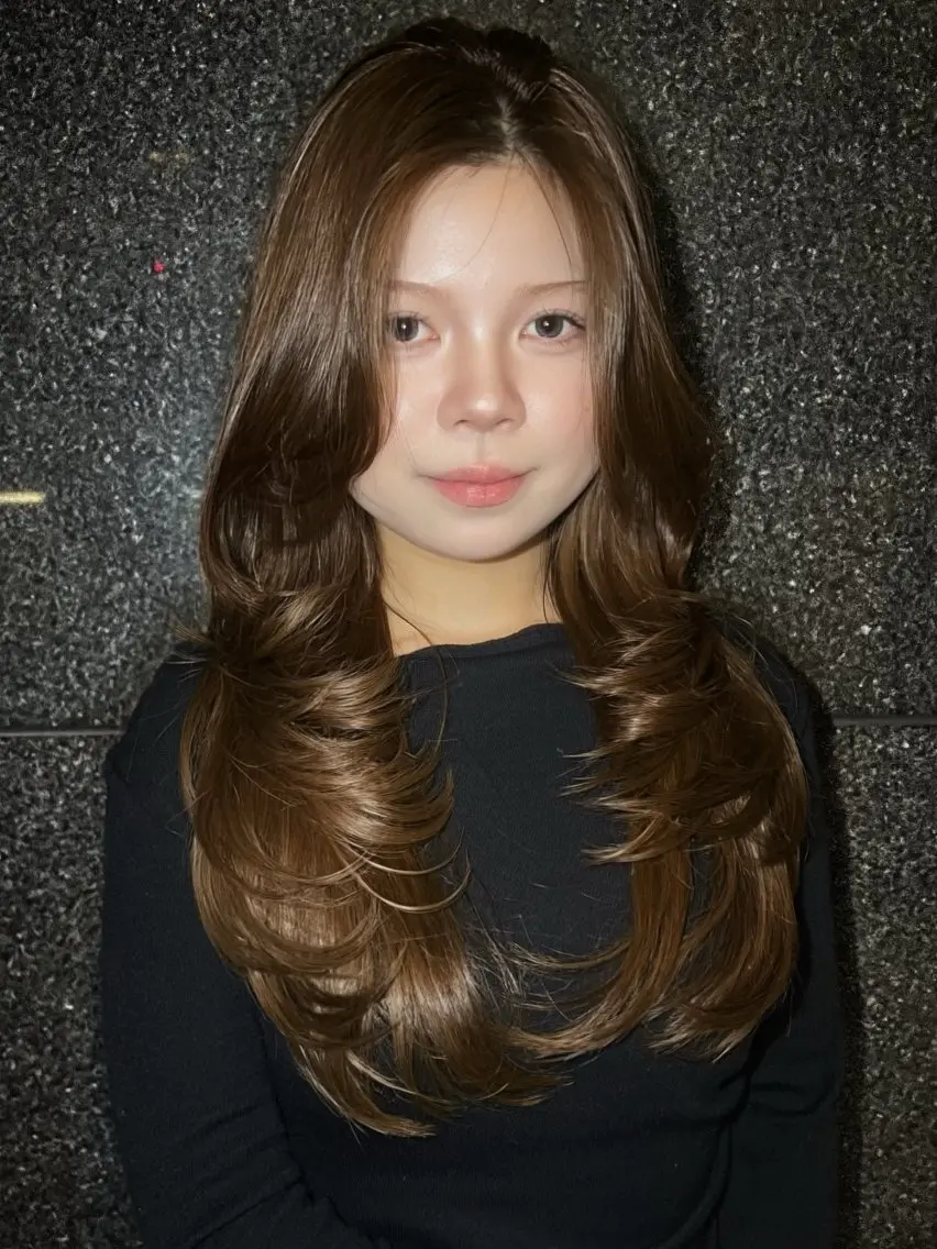 カラー 透明感カラー ヘアカラー YOLO/ HANAのヘアスタイル