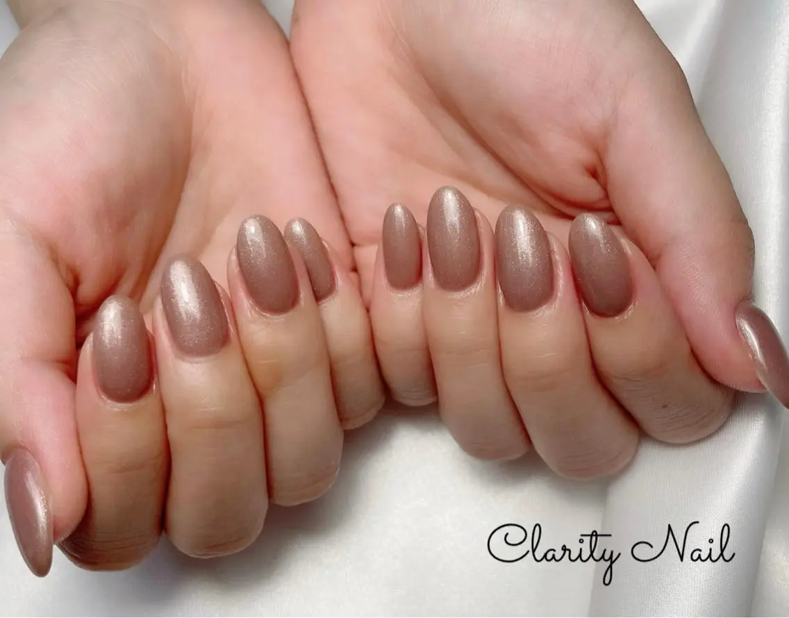ネイル ワンカラーネイル ハンドネイル Clarity Nailのネイルデザイン
