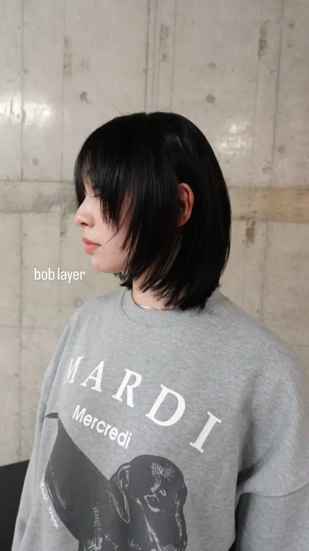 カラー カット ヘアカラー トリートメント wewe: momoeのヘアスタイル