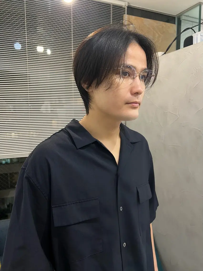 パーマ メンズ メンズパーマ 表参道メンズカット hikariのヘアスタイル