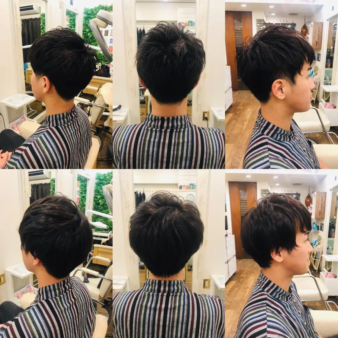 ショート メンズ 刈り上げ カット 吉原 頌平のヘアスタイル