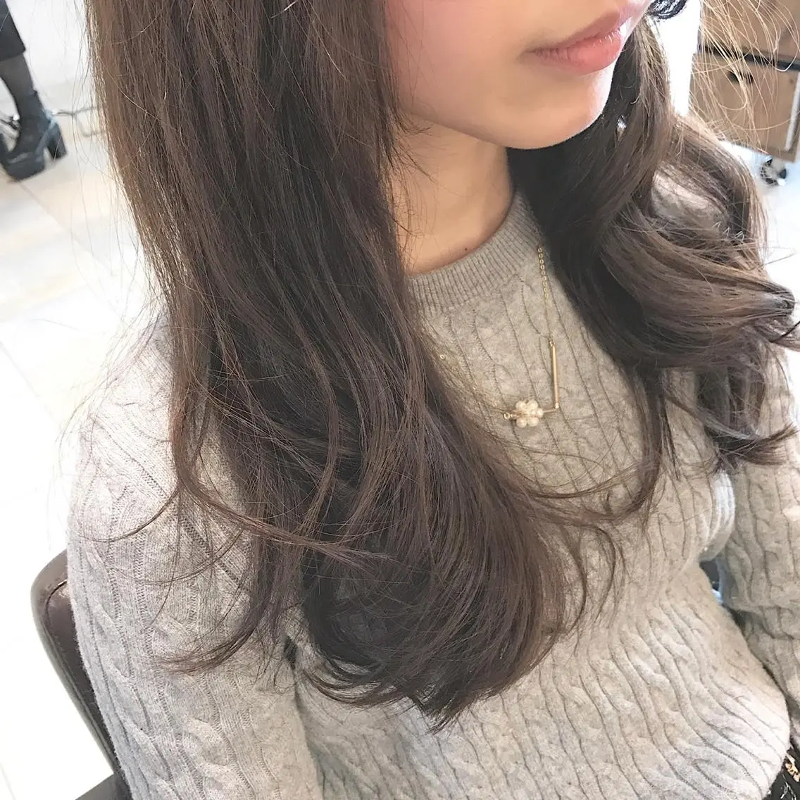 セミロング カラー カット ヘアカラー トリートメント 大姶良 友輝の眉毛・アイブロウイメージ