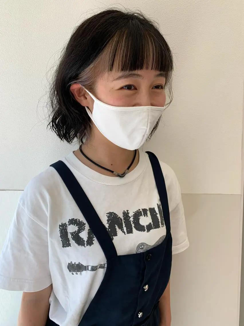 🐝フェイスフレーミングカラー🍯の写真