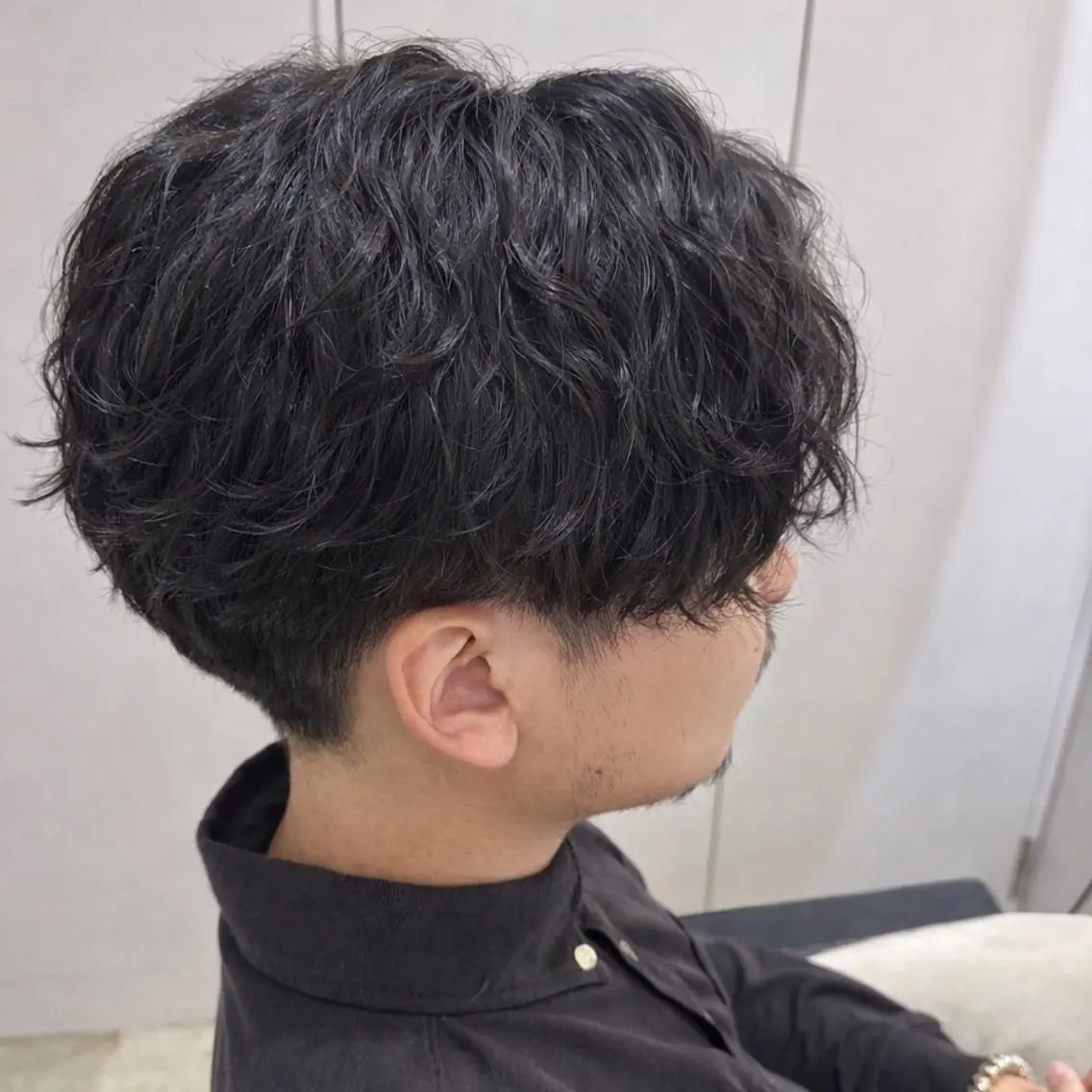 メンズツイスパor波巻きパーマ🌀カット無料✨️朝9時のみ🆖の写真