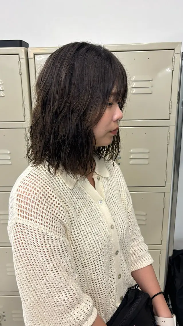 パーマ 激安イージードリル 🔥平口はのんのヘアスタイル