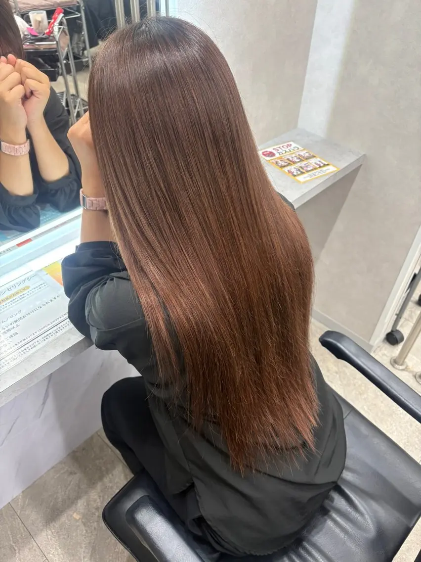 ロング カラー DC Neneのヘアスタイル