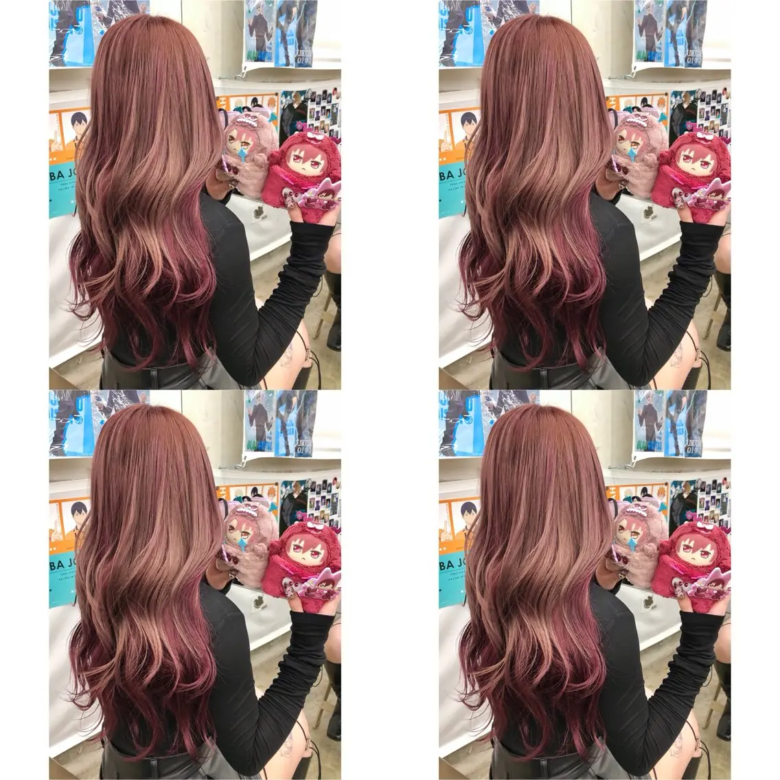 ロング カラー ヘアカラー トリートメント 推しカラー✨ オタク美容師ユウカのヘアスタイル