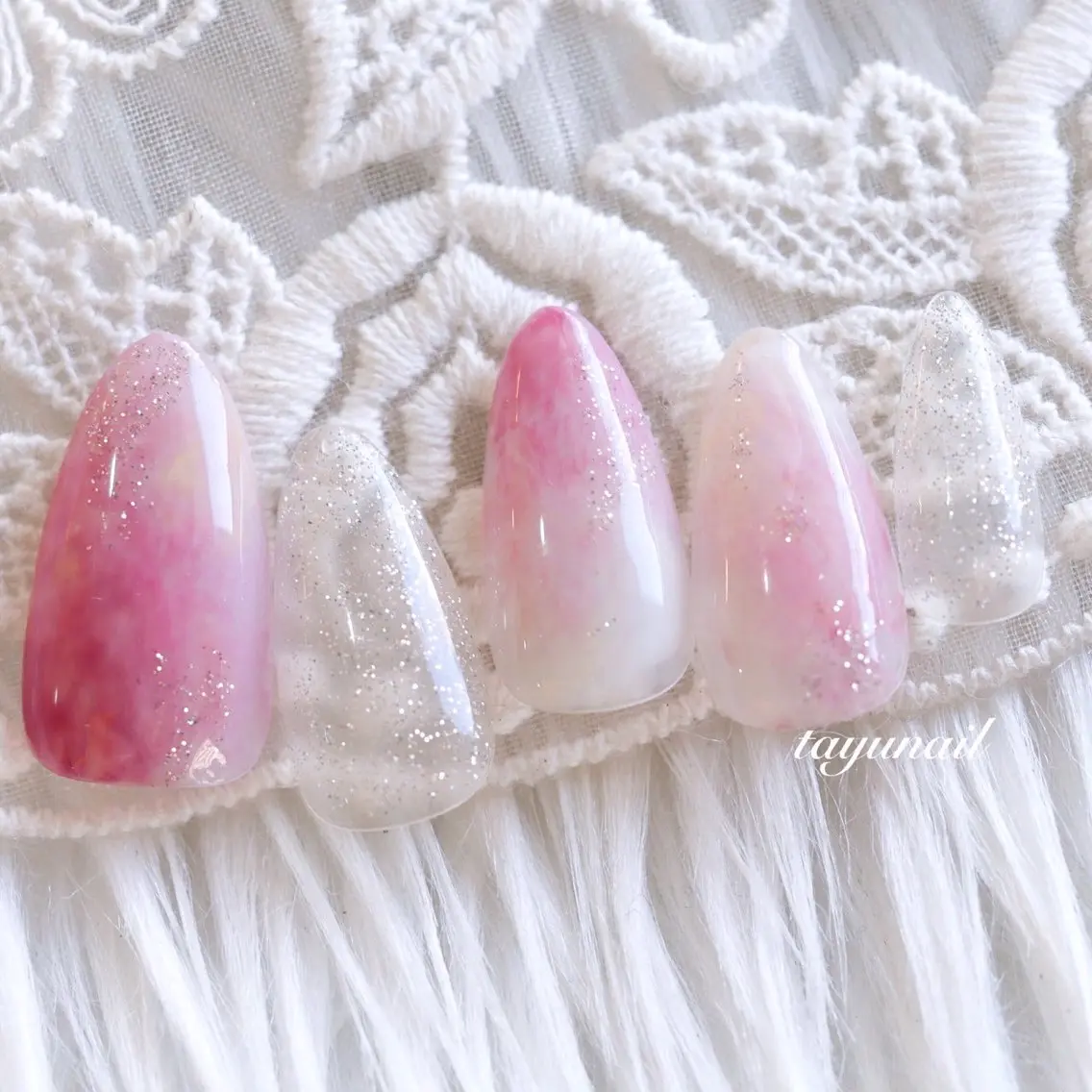 ネイル アートネイル ジェルネイル パラジェル ハンドネイル ネイルサロン 【たゆnail】のネイルデザイン