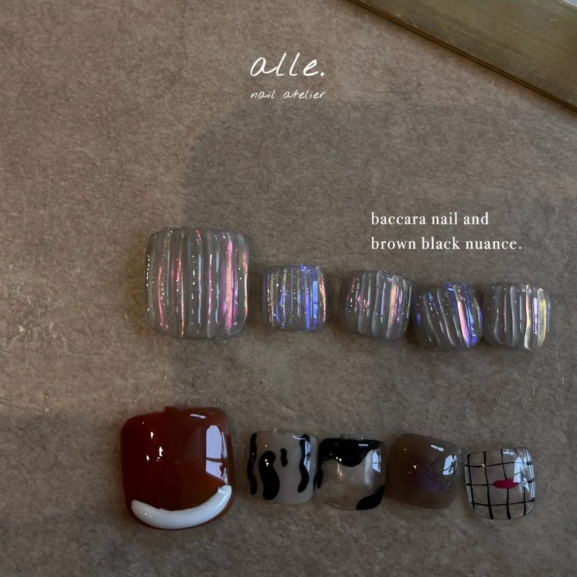 ネイル フットネイル atelier alle.のネイルデザイン